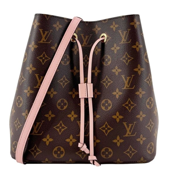 Louis Vuitton Handbags - Louis Vuitton Neonoe MM Monogram Canvas Shoulder Bag Brown